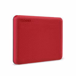 Toshiba Canvio Advance disque dur externe 4 To Rouge - Vue supplémentaire 4