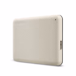 Toshiba Canvio Advance disque dur externe 2 To Blanc