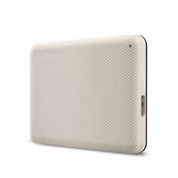 Toshiba Canvio Advance disque dur externe 4 To Blanc