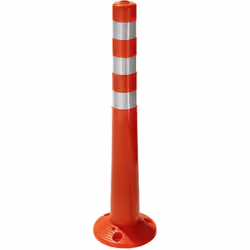 Sécurisez vos espaces avec nos potelets de signalisation franchissables, un lot de 2 qui allie praticité et sécurité ! Mesura ...