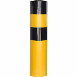 Butoir de protection, Ø 90 mm, épaisseur paroi 3,6 mm, à bétonner. Produit livré = monté. Hauteur = 1600 mm. Hauteur hors sol ...