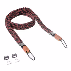 C-Rope Traveler, Caméra Numérique, Nylon, Noir, Rouge, 40 kg, 100 cm