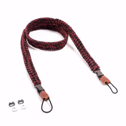 C-Rope Traveler, Caméra Numérique, Nylon, Noir, Rouge, 40 kg, 125 cm