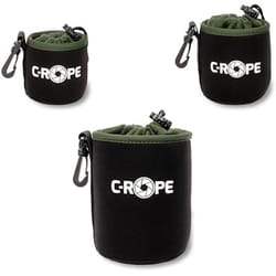 Étui pour Objectif en néoprène avec Doublure en Polaire - C-ROPE - Modèle - Noir - Étui - Transport