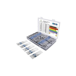 Quadrios Lot De 400 Résistances À Couche Métallique 0,5 W Filaire 1 Ohm - 1 M Ohm Boîte De Rangement 20 Valeurs Standard E24 Par