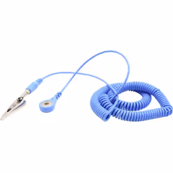 Informations techniques Norme : DIN en 61340-5-1 Spécificités : câble de connexion spiralé Informations techniques Connexion ...