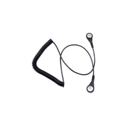 Quadrios - câble de mise à la terre antistatique (esd) 1903EC015 1.80 m bouton-pression 4 mm 1 pc(s)