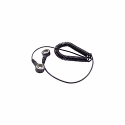 Câble de mise à la terre antistatique (ESD) Quadrios 1903EC017 1.80 m Pression mâle 10 mm 1 pc(s)