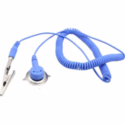 Informations techniques Norme : DIN en 61340-5-1 Spécificités : câble de connexion spiralé Informations techniques Connexion ...