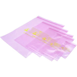 Sachet antistatique (esd) (l x l) 75 mm x 125 mm conductible Lettre d'identification esd d 10 pc(s) A187762 - Quadrios