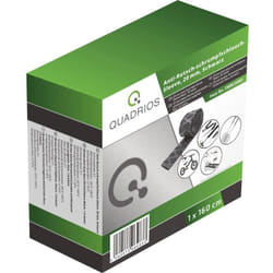 Gaine thermorétractable sans colle Quadrios 1908CA065 noir 20 mm Taux de retreint:2:1 1.6 m