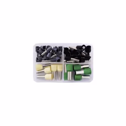 Petite boîte de rangement pratique, 45 pièces Finition de qualité supérieure en cuivre étamé Section transversale : 4,0 - 16  ...