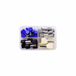 Petite boîte de rangement pratique, 36 pièces (duo) Finition de qualité supérieure en cuivre étamé Section transversale : 2,5 ...