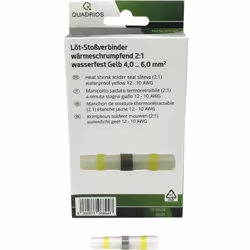 Informations techniques AWG max. : 10 AWG min. : 12 Couleur : jaune Gamme de température (détails) : Température de fusion :  ...