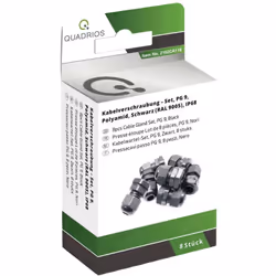Informations techniques Couleur : noir Emballage sans plastique : #####PlastikfreieVerpackung Filetage extérieur : PG9 Indice ...
