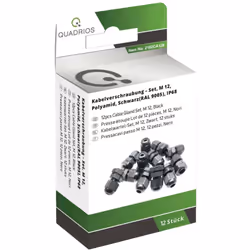 Informations techniques Couleur : noir Emballage sans plastique : Emballage sans plastique Filetage extérieur : M12 Indice de ...