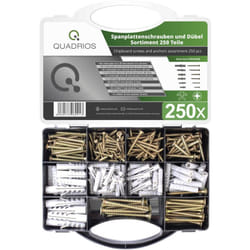 2109SA046 2109SA046 Assortiment de vis pour panneaux d'aggloméré 250 pc(s) - Quadrios