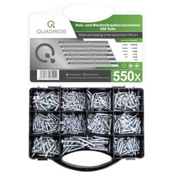 2109SA047 2109SA047 Assortiment de vis à tôle 550 pc(s) - Quadrios