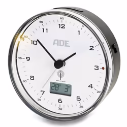 ADE CK2022 réveille-matin Réveil mécanique Noir, Blanc