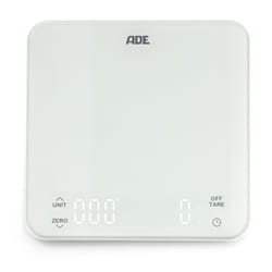 ADE KE 2100 Acier inoxydable Rectangle Balance de ménage électronique
