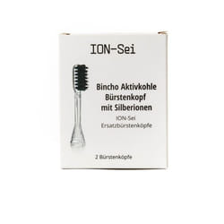 ION-Sei ION-205 tête de brosses 2 pièce(s) Noir, Transparent