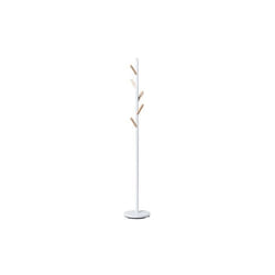 Beliani - Porte-manteau blanc en bois de pin ALBIN