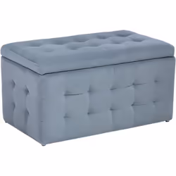 Ottoman multifonction en forme rectangulaire. Ce pouf est une pièce d'apparat qui enrichira n'importe quel intérieur. Il est ...