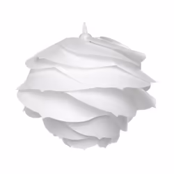 Lampe suspension en plastique blanc NILE