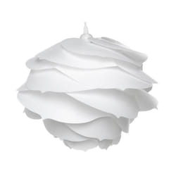 Lampe suspension en plastique blanc NILE