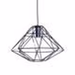 Beliani - Lampe suspension en métal noir GUAM