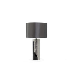 Beliani - Lampe à poser noire AIKEN
