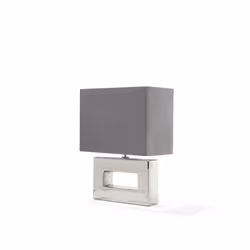 Beliani - Lampe à poser argenté ONYX