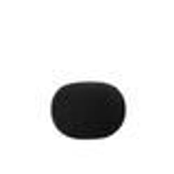 Beliani - Pouf noir 50 x 35 cm CONRAD