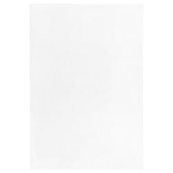 Beliani - Tapis Poils Longs Shaggy Blanc en Polyester et Coton Très Doux au Toucher pour Chambre ou Salon au Style Moderne 140 x 200 cm