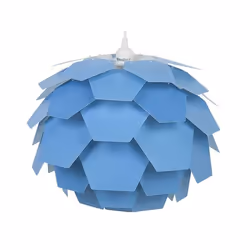 Beliani - Lampe suspension bleu petit abat-jour SEGRE