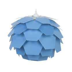 Beliani - Lampe suspension bleu petit abat-jour SEGRE
