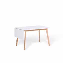 Beliani - Table de salle à manger 120x80 cm blanche MEDIO
