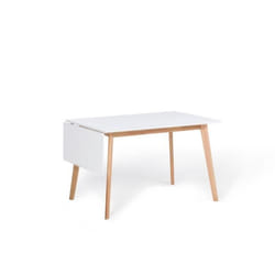 Beliani - Table de salle à manger 120x80 cm blanche MEDIO