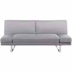 Canapé-lit clic-clac en tissu gris haut de gamme. Un canapé-lit élégant et confortable est un élément essentiel de votre mais ...