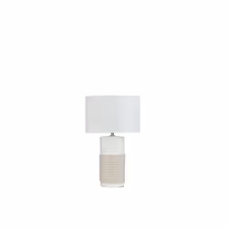 Beliani - Lampe à poser crème NAVIA