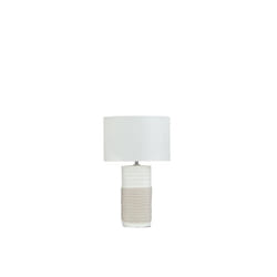 Beliani - Lampe à poser crème NAVIA
