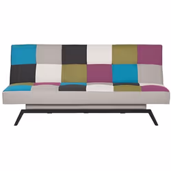Beliani - Canapé convertible en tissu patchwork LEEDS