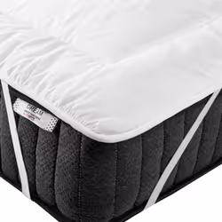 Protège-matelas en microfibre douce. Un surmatelas pratique conçu pour améliorer le confort de sommeil et protéger votre mate ...