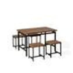 Ensemble table de salle à manger et 4 tabourets ARLINGTON