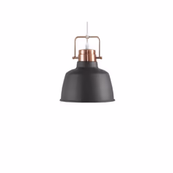 Beliani - Lampe suspension noir et cuivré NARMADA