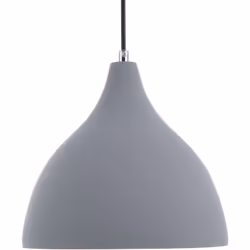 Lampe suspension en grise au style industriel et moderne. Ce plafonnier en ciment ajoute une subtile touche romantique à tout ...