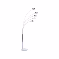 Lampadaire argenté FLINDERS