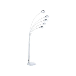 Lampadaire argenté FLINDERS