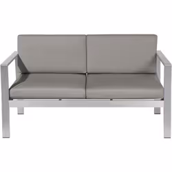 Banquette d'extérieur. Cette causeuse crée l'endroit parfait pour se détendre sur votre patio. Son design minimaliste basé su ...