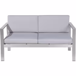 Banquette d'extérieur. Cette causeuse crée l'endroit parfait pour se détendre sur votre patio. Son design minimaliste basé su ...